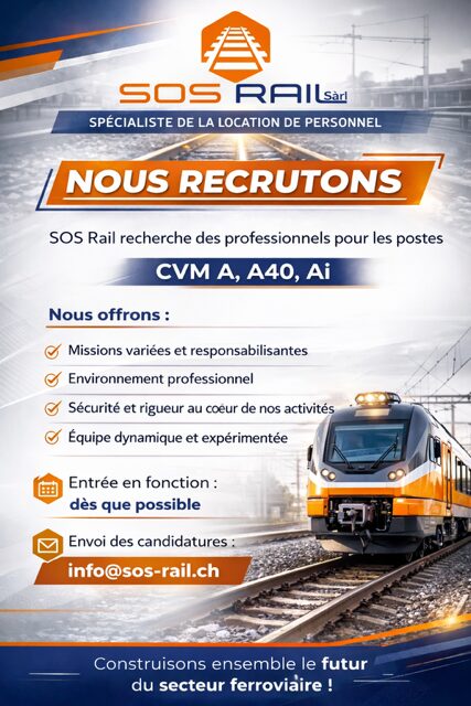 SOS Rail – Recrute